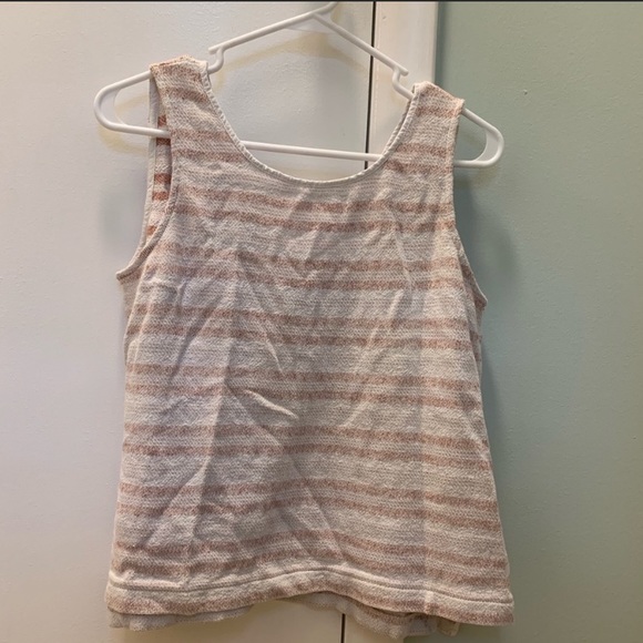 Madewell Terry V-Back Tank Top - Picture 2 of 4